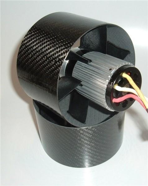 Kühlkörper für JETFAN 120 Pro - HET800 Motoren